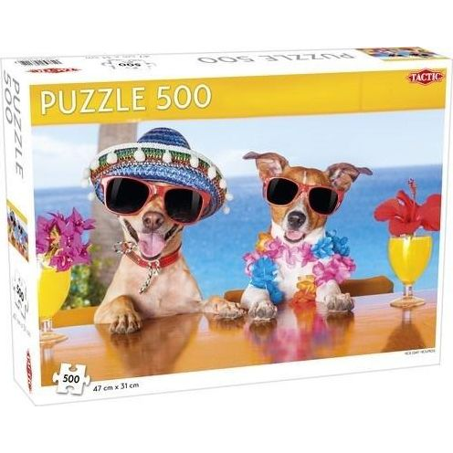 Tactic Holiday Hounds 500 pcs Legpuzzel 500 stuk(s) Dieren