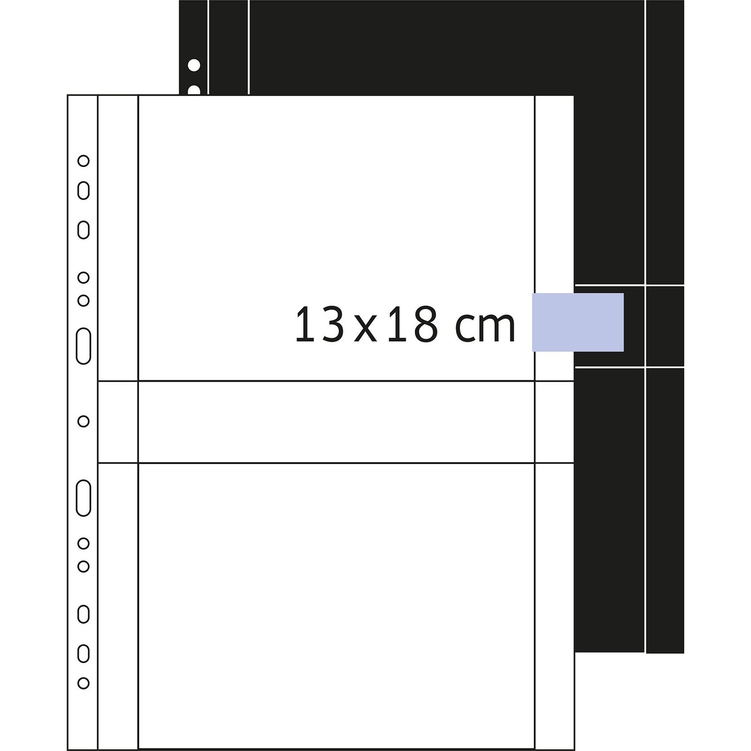 Herma 7564 7564 Fényképtasakok Fehér, Átlátszó 13 x 18 cm (7564)
