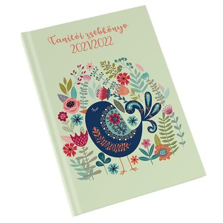 REALSYSTEM tanítói zsebkönyv A5 madaras (TA21-5317-63) (TA21-5317-63)