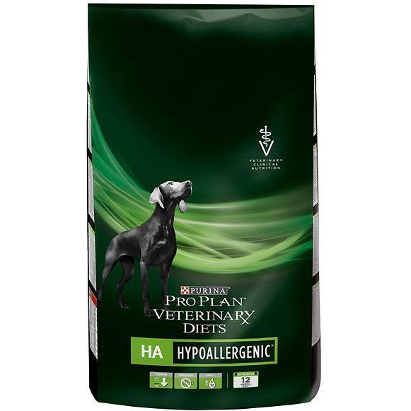 Pro Plan Veterinary Diets HA Hypoallergenic - Hypoallergén Szárazeledel Kutyák Számára 3 kg (75690)