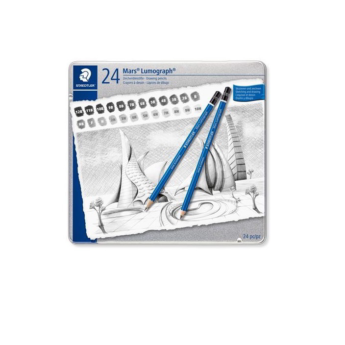 Staedtler MarsLumograph100 Grafitceruza készlet (24 db / csomag) (100 G24)