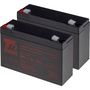 Battery set T6 Power for APC Back-UPS BK650M, VRLA, 6 V