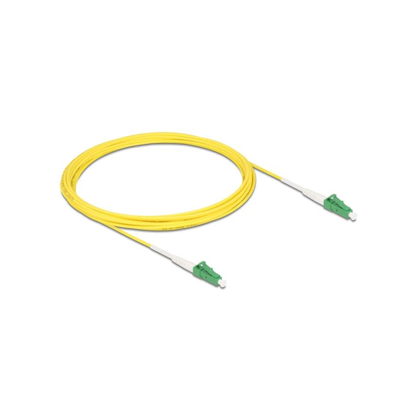 DELOCK Kabel LWL LC-APC zu LC-APC Simplex Singlemode OS2 5m