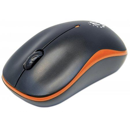 Manhattan 179409 muis Kantoor Ambidextrous RF Draadloos Optisch 1000 DPI