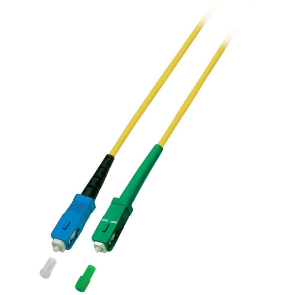 Techly ILWL D9-M-020TY InfiniBand og fiberoptisk kabel 2 m SC Gul