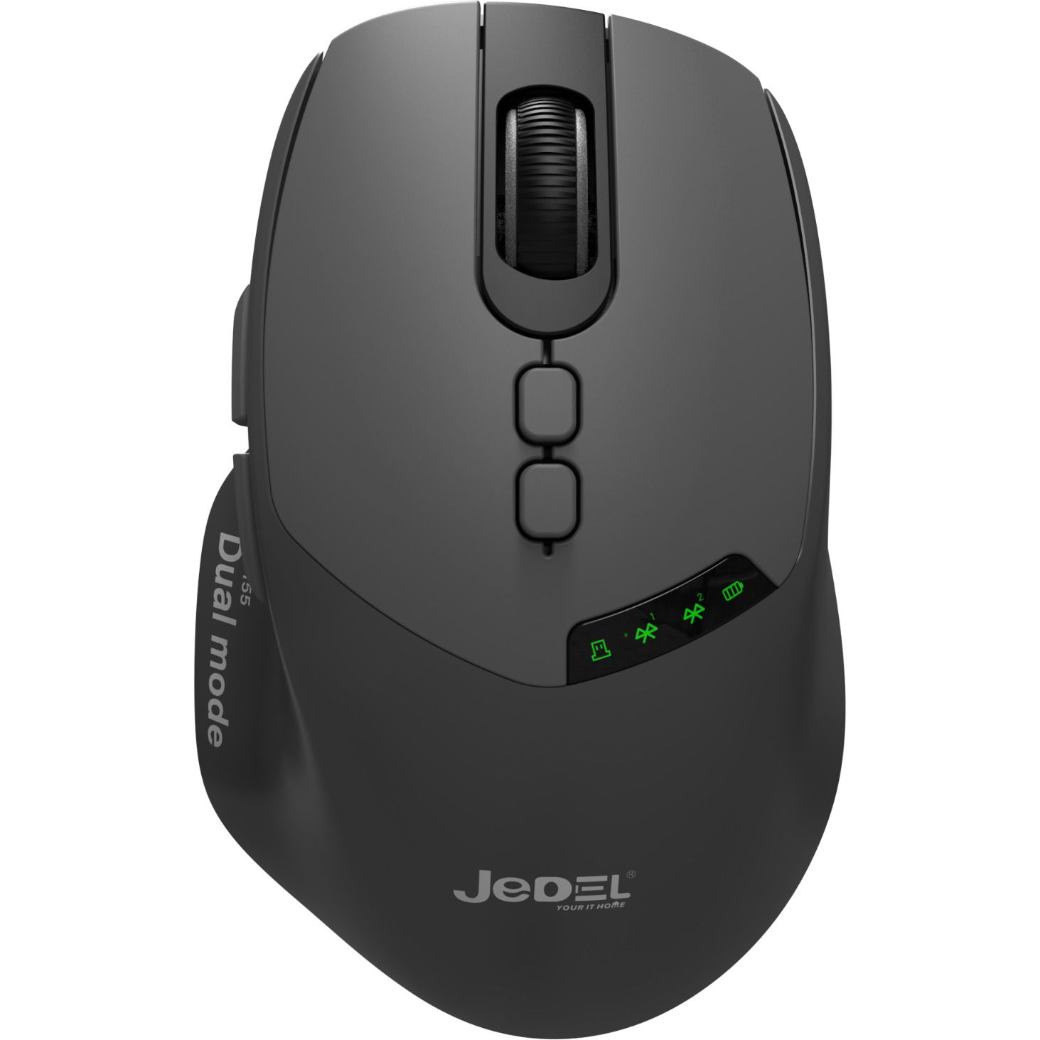 JEDEL WD155 vezeték nélküli egér 2000 DPI fekete (WD155)