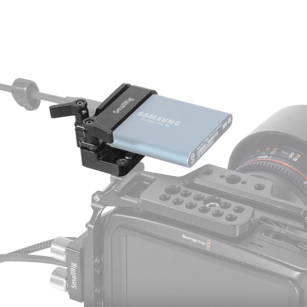 SmallRig Samsung T5 SSD rögzítő BMPCC 4K/6K és Z CAM számára (2245B) (2245B)