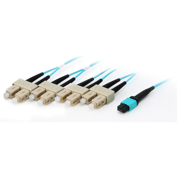 Equip 25557407 InfiniBand og fiberoptisk kabel 7 m MTP 4x SC Blå
