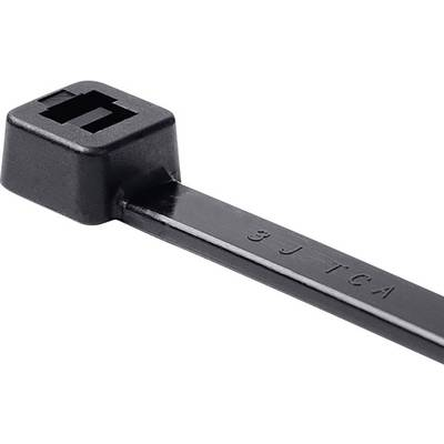 HellermannTyton 111-01264 GL200-PA11W-BK (100) Kábelkötöző 202 mm 4.70 mm Fekete 100 db (111-01264)