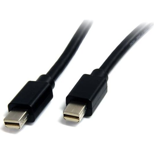 StarTech.com MDISP1M DisplayPort kabel Mini DisplayPort Zwart