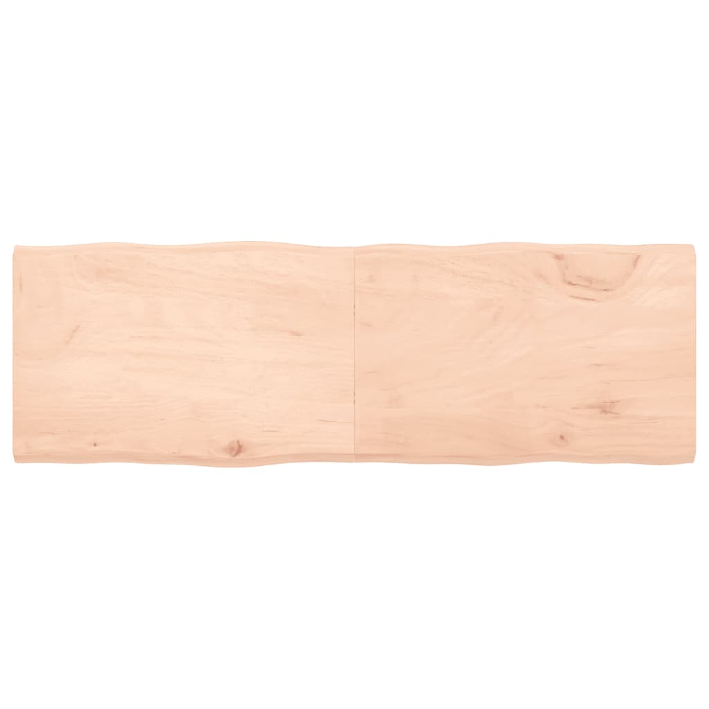 kezeletlen tömör fa asztallap 180x60x(2-4) cm (363912)