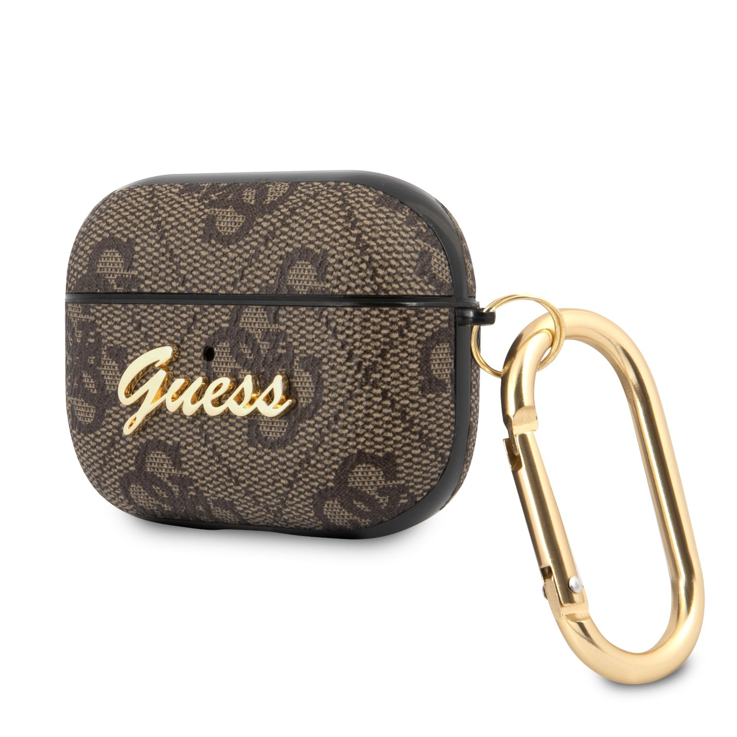 Guess 4G Script Logo AirPods Pro 1 Tok - Barna (GUAP4GSMW)