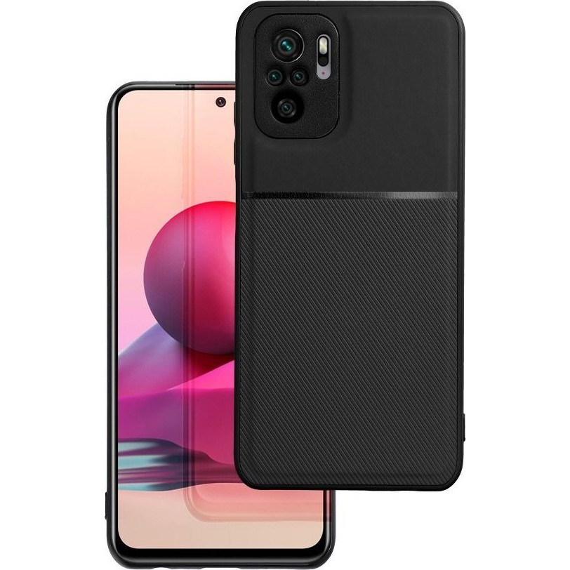 Forcell Noble hátlap tok, Xiaomi Redmi Note 10 Pro/Redmi Note 10 Pro Max, fekete ( )