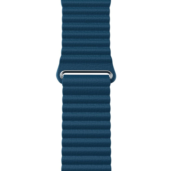 Next One Apple Watch 42/44/45mm bőrpánt kék (AW-4244-LTHR-BLU)