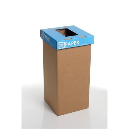 Recobin URE024 Mini újrahasznosított szelektív hulladékgyűjtő, angol felirat 20l kék (URE024)