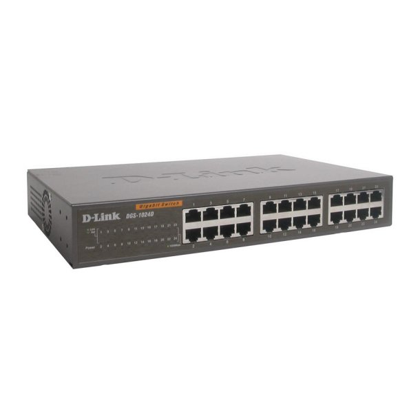 D-Link DGS-1024D 10/100/1000Mbps 24 portos switch (DGS-1024D)