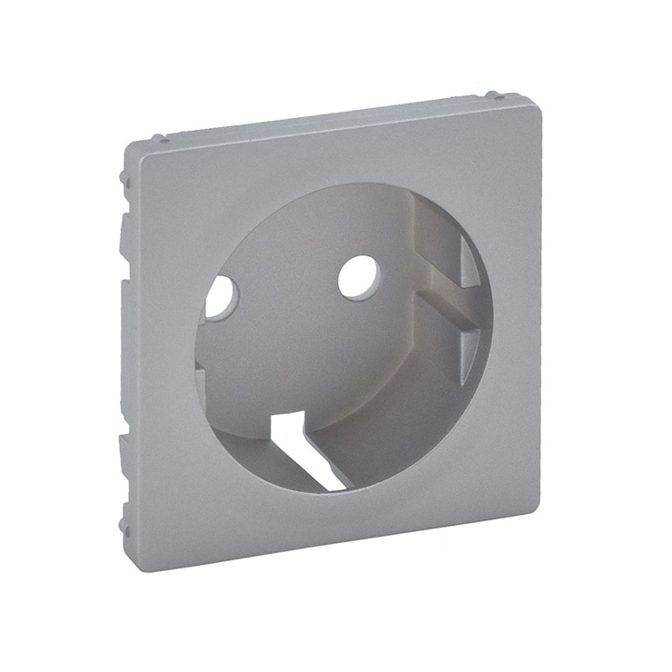 Legrand Valena Life InMatic Alumínium 2P+F csatlakozóaljzat burkolat (755202)