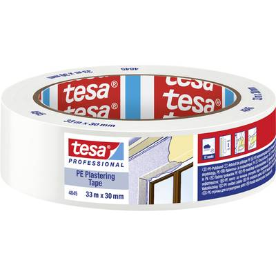 Tesa PE (04845-00000-00) Pucolószalag ® Professional Fehér (H x Sz) 33 m x 30 mm 1 db (04845-00000-00)