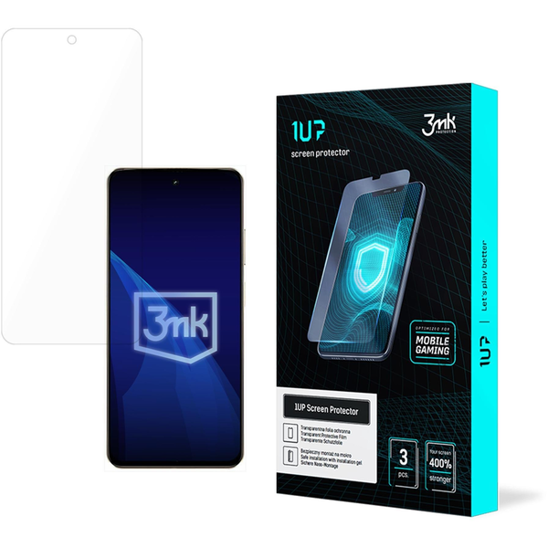 Hydrogélová ochranná fólia na displej pre Realme V60 Pro - 3mk 1UP (3 kusy)