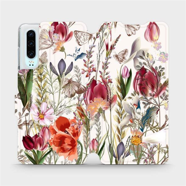 Flip case for mobile Huawei P30 - MP01S Blooming meadow (5903516751495)