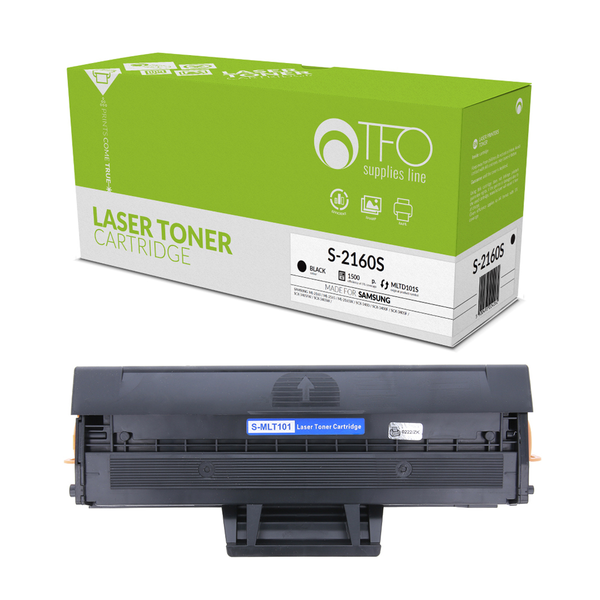 Тонер касета ORINK SAMSUNG MLT-D101S, CSX-3400/3405/ML-2160/2162/2165, 1500 k., Черен