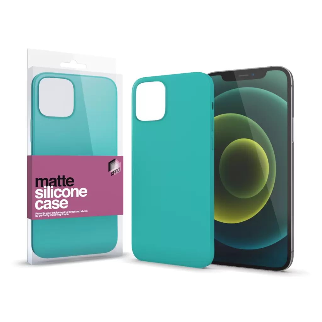 Xpro Apple iPhone 13 Pro Max vékony tok matt mentazöld (124084) (x124084)