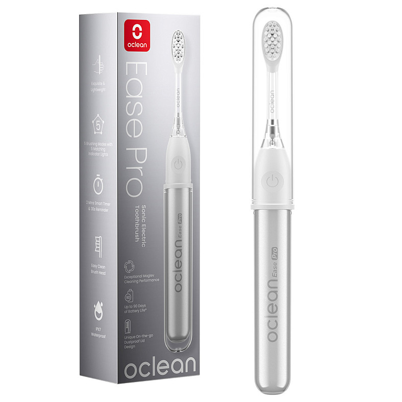 Oclean Easy Pro Sonic Elektromos Fogkefe Ezüst (OCL557299)