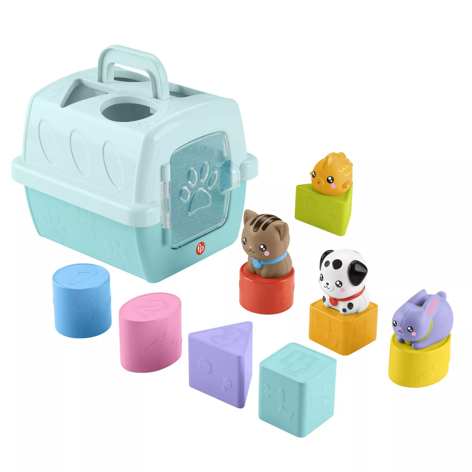 Fisher-Price HTW93 Kis kedvencek állatkás formaválogató (HTW93)