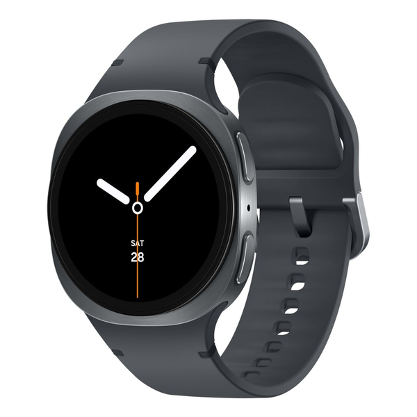 Samsung Galaxy Watch8 SM-L325FDAAXEF Smartwatch og sportsur 3,3 cm (1.3") AMOLED 40 mm Digital 438 x 438 pixel 4G Grafit Wi-Fi GPS (satellit)