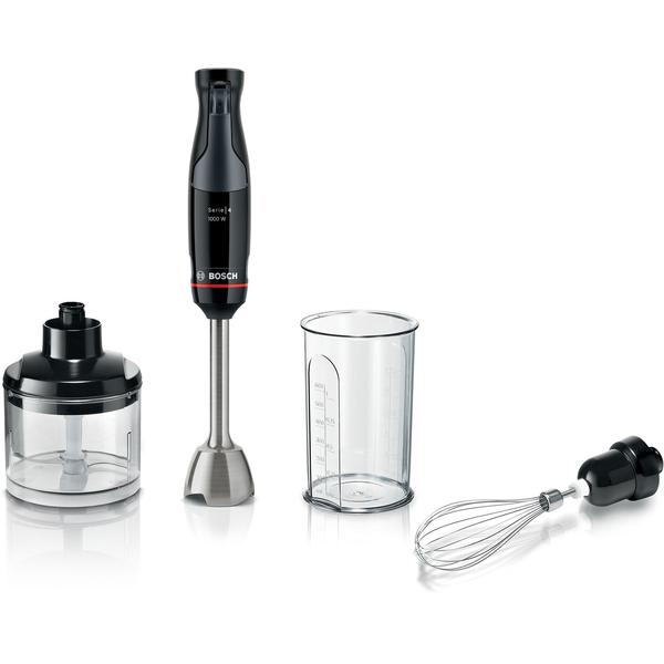 Bosch Serie 4 MSM4B621 блендер 0,6 Д Потопяем пасатор 1000 W Антрацит, Прозрачен
