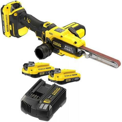 Stanley V20 Egyenes csiszoló készlet 2x2,0Ah 13mm