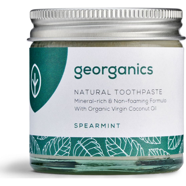 Georganics Georganics, Mineralna pasta do zębów w słoiku Spearmint, 60ml
