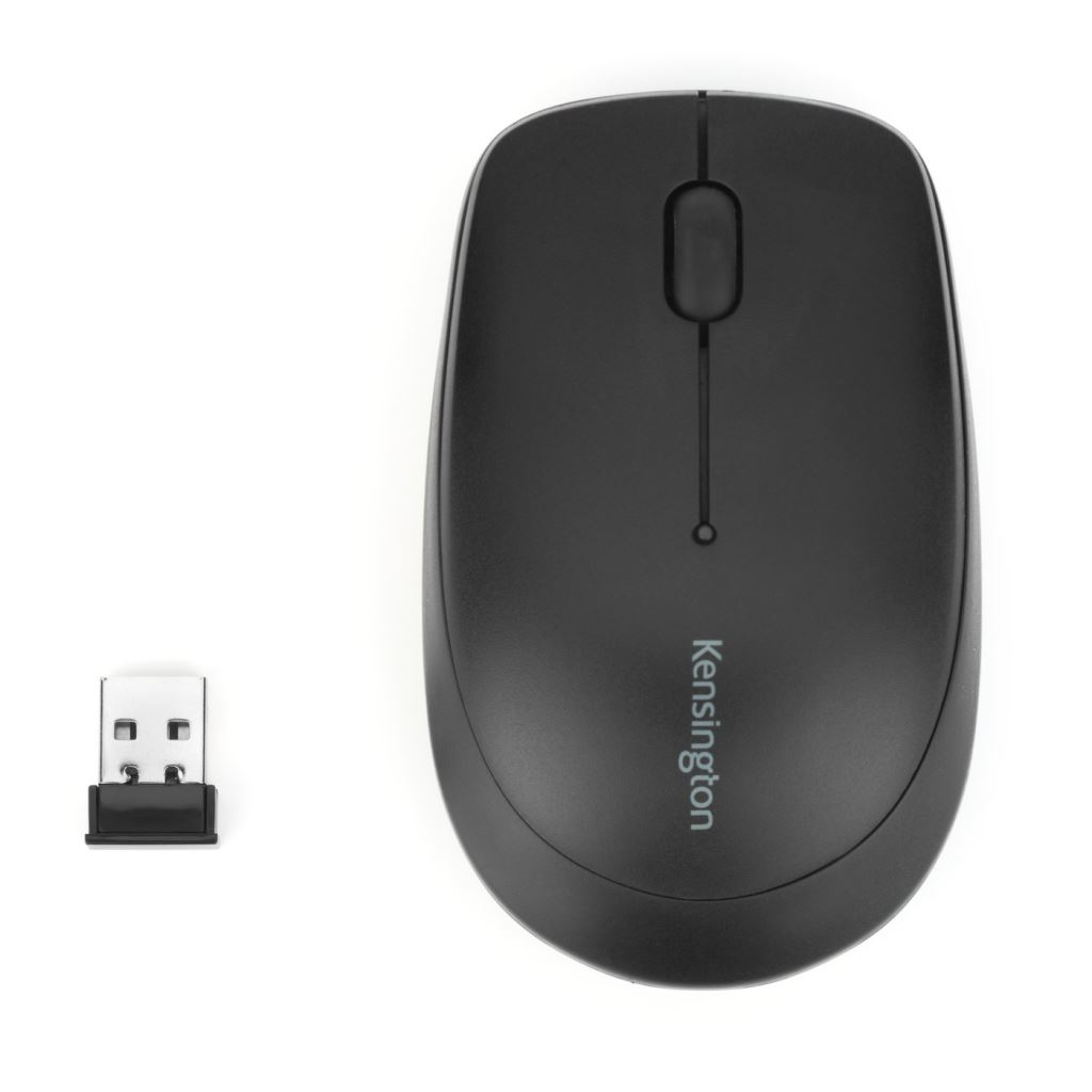 Kensington Pro Fit vezeték nélküli lézer egér fekete 1000 DPI (k72452ww)