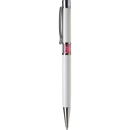Art Crystella rotációs golyóstoll - 0.7mm / kék Rózsaszín kristályokkal (1805XGL202)