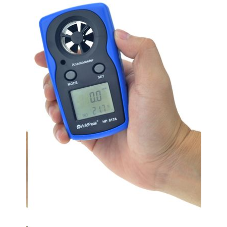 HOLDPEAK 817A Digitális szélerősség és hőmérsékletmérő (114874) (114874)