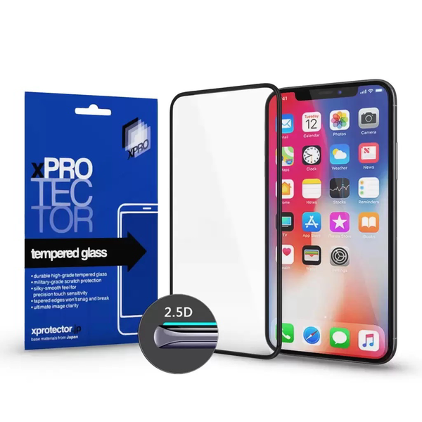 Xprotector Tempered Glass Full 2.5D Samsung Galaxy S24 Ultra Edzett üveg kijelzővédő - Fekete