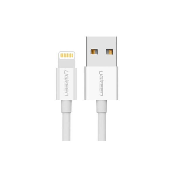 Ugreen 20730 Lightning-kabel 2 m Wit