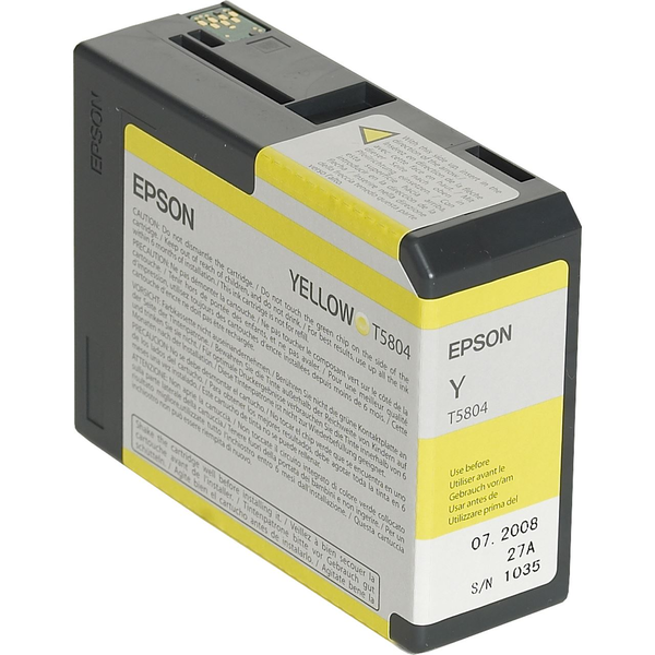 Epson T580400 tintapatron 80ml Sárga
