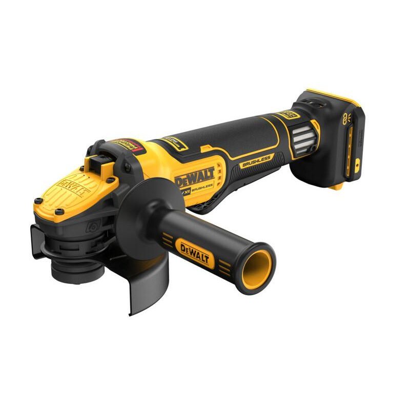 DeWalt DCG416VSN-XJ Akkumulátoros Sarokcsiszoló - 18 V, 125 mm, 9000 RPM, Szénkefementes, Akkumulátor/Töltő Nélkül (DCG416VSN-XJ)