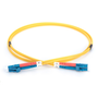 Оптичен кабел Digitus, Дуплекс, SM 9/125 OS2, LC - LC, 2 м, Жълт