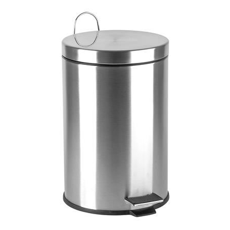 Pedálos rozsdamentes acél szemetes 12liter (UACROM / 1605SZE055) (1605SZE055)