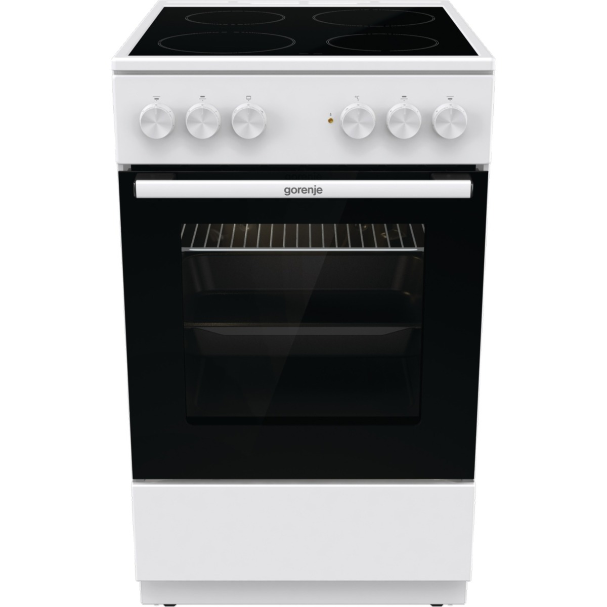 Gorenje GEC5A21WG Voľne stojaci sporák Elektrický Keramický Biela
