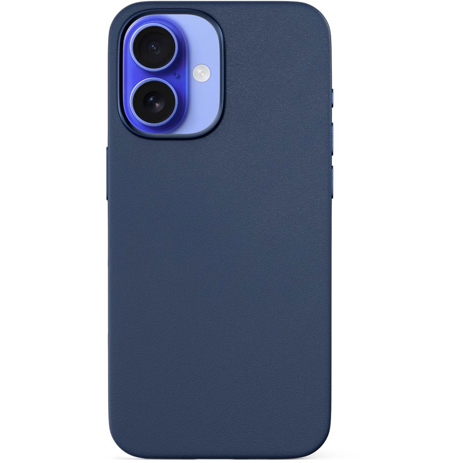 Epico Mag+ iPhone 16 Plus kék bőr tok (90910131600001)