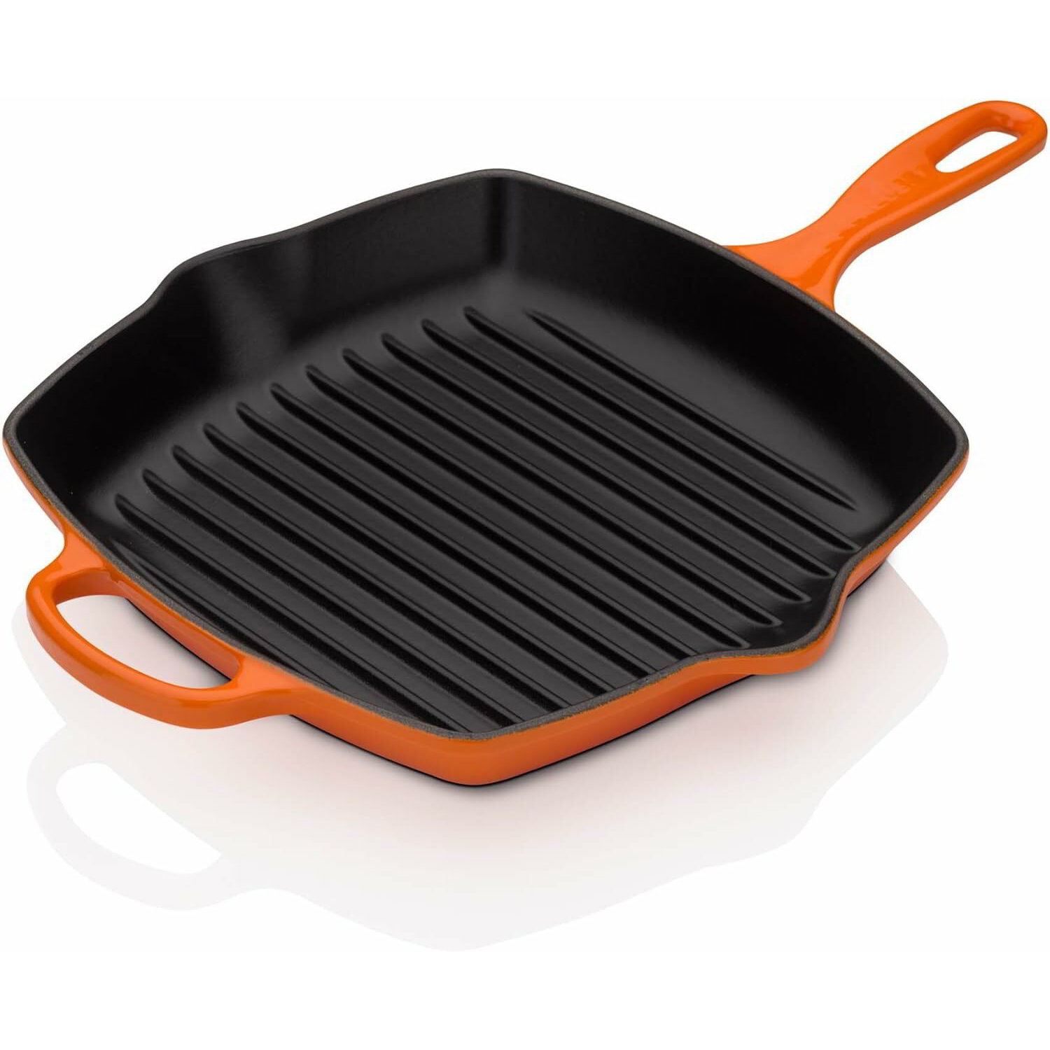 Le Creuset Öntöttvas grillserpenyő 26x26cm - Sütőpiros (20183260900422)