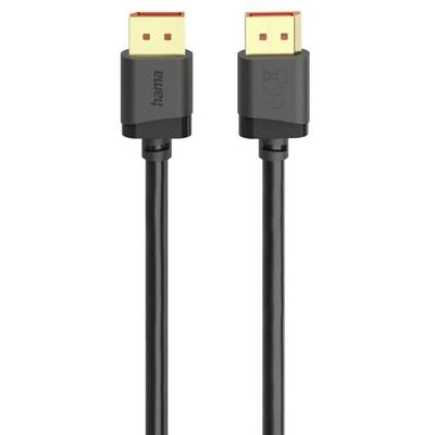 Hama 00202010 DisplayPort kabel 2 m Sort