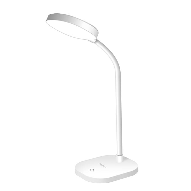 Logilink LED asztali lámpa, 5000 K, 240 lm, 360 , rugalmas nyak, érintésvezérlés (LED017) (LED017)