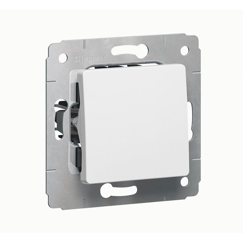 Legrand Cariva egypólusú kapcsoló fehér (773601) (Legrand 773601)