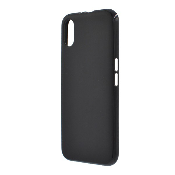 Szilikon telefonvédő (matt) FEKETE [Doogee X55] (5996457926046)