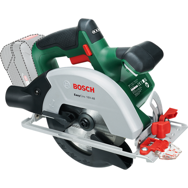 Bosch EasyCirc 18V-48akku és töltő nélkül akkumulátoros körfűrész (06033B1500)