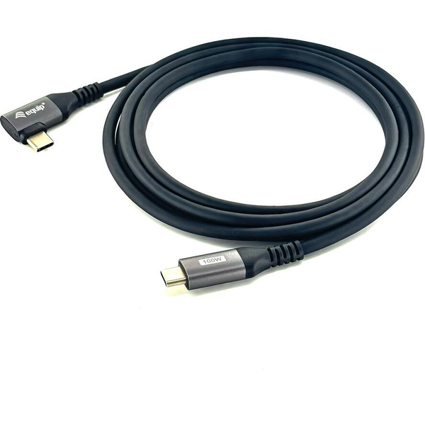 Equip 128892 USB kábel 2 M USB 2.0 USB C Fekete